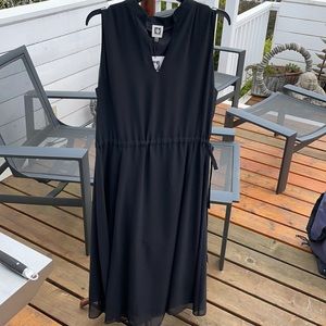Anne Klein XL Black sleeveless flowy dress